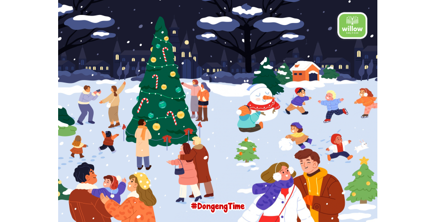 Dongeng Time: Malam Natal yang Ajaib di Desa Kecil